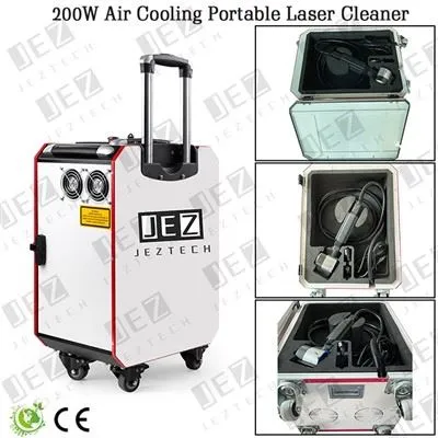 Mesin Pembersih Laser Grafiti Troli 200W